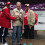 Soror Gray, Hill-Combs and Farr-Smith March of Dimes Walk in Lawrence